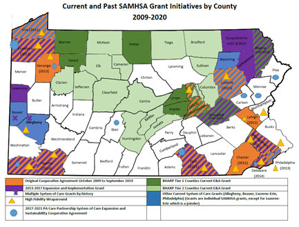 Pennsylvania System of Care Map_May 2020